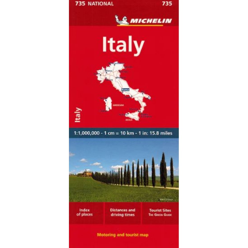 Italien Michelin karta 735